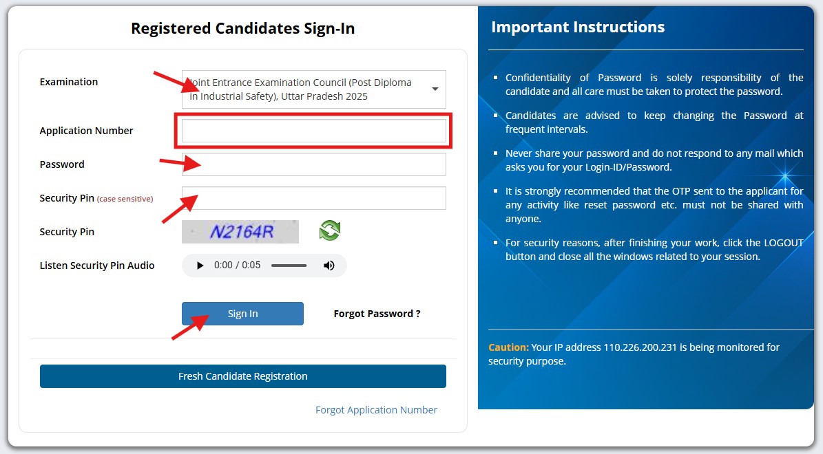 UPJEE UP Polytechnic JEECUP 2025 Admissions Apply Online Form