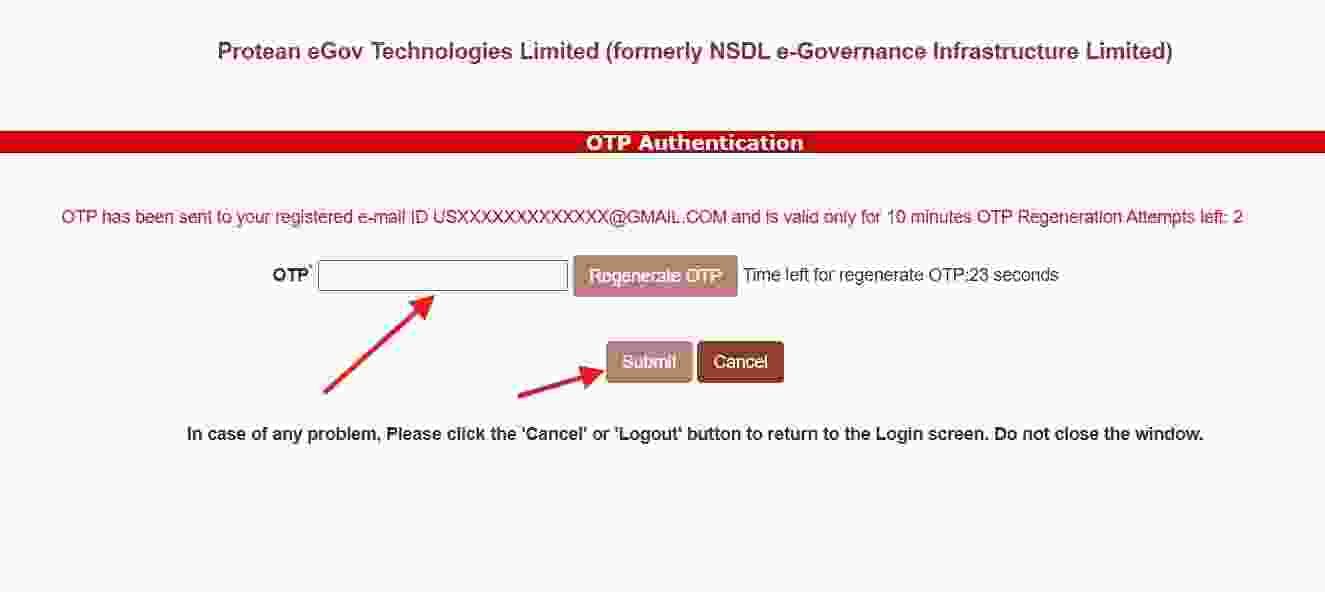 How To Apply PAN Card Through NSDL PAAM Login Manager