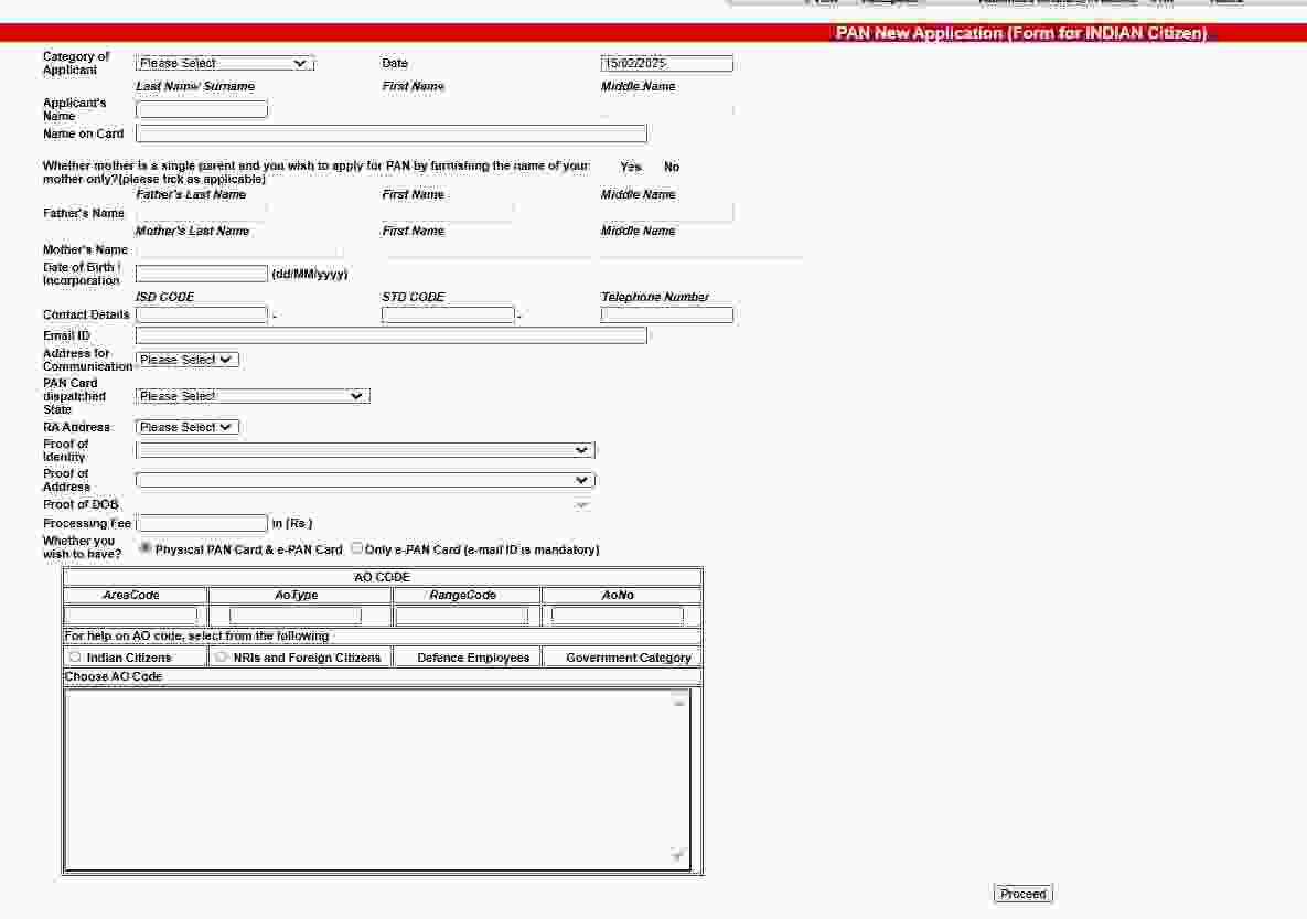 How To Apply PAN Card Through NSDL PAAM Login Manager